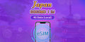 Japan | DOCOMO 4G eSIM | Day Pass/Total Package | Natural Day Billing | 1-30 days | QR code